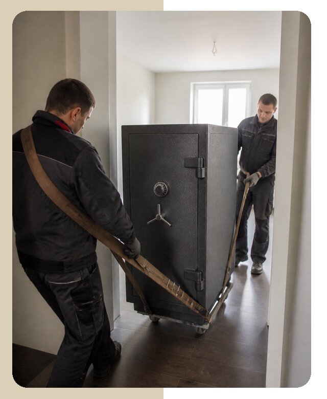 Аккуратный перенос сейфа с демонтажом и установкой в Комсомольске-на-Амуре