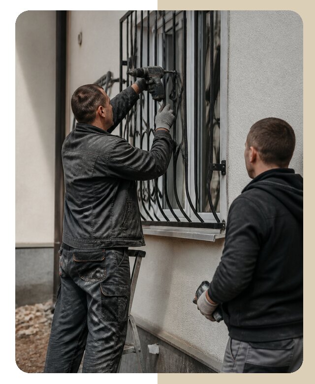 Установка наружных решеток в Комсомольске-на-Амуре от 5000 р. | ДвериЛегко-Кмс
